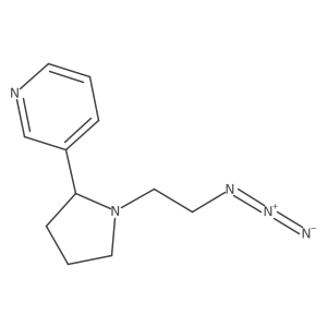 3-(1-(2-Azidoethyl)pyrrolidin-2-yl)pyridine Structure