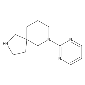 7-(Pyrimidin-2-Yl)-2,7-Diazaspiro[4.5]Decane Structure