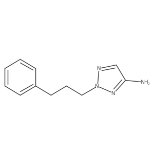 2-(3-phenylpropyl)-2H-1,2,3-triazol-4-amine结构式