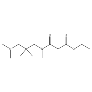Ethyl 2-{[3-(dimethylamino)-2,2-dimethylpropyl](methyl)carbamoyl}acetate Structure