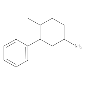 4-Methyl-3-phenylcyclohexan-1-amine结构式