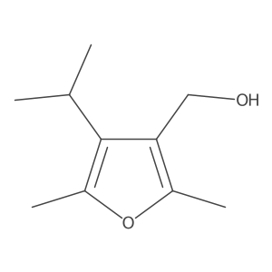 [2,5-Dimethyl-4-(propan-2-yl)furan-3-yl]methanol Structure