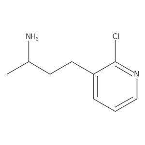 (2S)-4-(2-chloropyridin-3-yl)butan-2-amine Structure