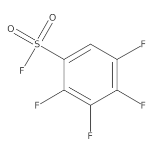 2,3,4,5-Tetrafluorobenzene-1-sulfonyl fluoride结构式