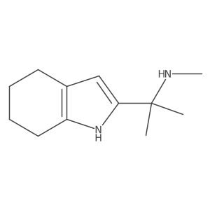 methyl[2-(4,5,6,7-tetrahydro-1H-indol-2-yl)propan-2-yl]amine Structure