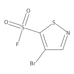 4-Bromo-1,2-thiazole-5-sulfonyl fluoride Structure