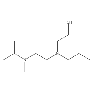 2-((2-(Isopropyl(methyl)amino)ethyl)(propyl)amino)ethan-1-ol结构式