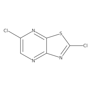 2,6-Dichloro-[1,3]thiazolo[4,5-b]pyrazine Structure