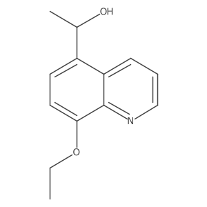 1-(8-Ethoxyquinolin-5-yl)ethanol Structure