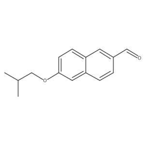 6-Isobutoxy-2-naphthaldehyde Structure