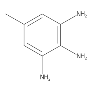 3,4,5-Triaminotoluene Structure