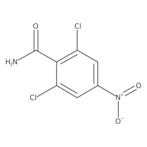 2,6-Dichloro-4-nitrobenzamide结构式