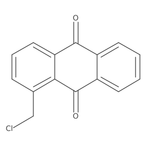 1-(Chloromethyl)anthracene-9,10-dione结构式