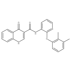 n-[2-(2,3-Dimethylphenoxy)-3-pyridyl]-4-oxo-1h-quinoline-3-carboxamide Structure