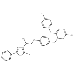 Muraglitazar metabolite M7结构式