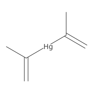 Diisopropenylmercury Structure