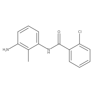 N-(3-Amino-2-methylphenyl)-2-chlorobenzamide Structure