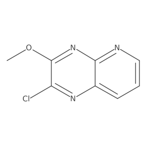 2-Chloro-3-methoxypyrido[2,3-b]pyrazine Structure