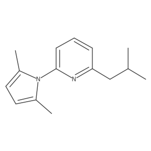 2-(2,5-Dimethyl-pyrrol-1-yl)-6-isobutyl-pyridine Structure