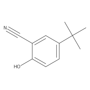 5-Tert-butyl-2-hydroxybenzonitrile Structure