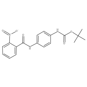 Tert-butyl (4-(2-nitrophenylcarbonylamino)phenyl)carbamate Structure