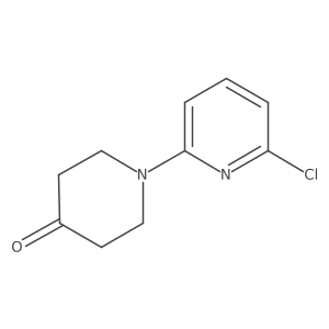 1-(6-Chloropyridin-2-yl)piperidin-4-one Structure