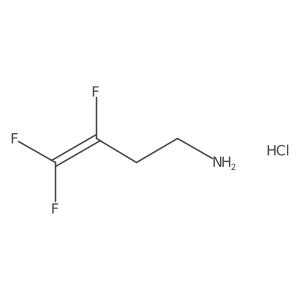 4-Amino-1,1,2-trifluoro-1-butene hydrochloride结构式