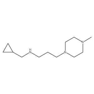 (Cyclopropylmethyl)[3-(4-methylpiperazin-1-yl)propyl]amine Structure