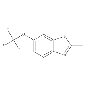 2-Iodo-6-(trifluoromethoxy)benzo[d]thiazole Structure