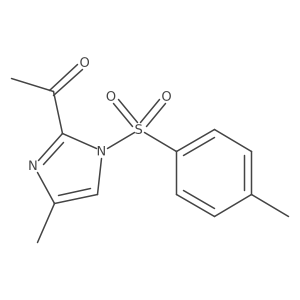 1-(4-Methyl-1-tosyl-1H-imidazol-2-yl)ethanone Structure