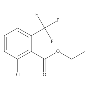 Ethyl 2-chloro-6-(trifluoromethyl)benzoate Structure