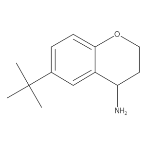 (R)-6-(tert-Butyl)chroman-4-amine Structure