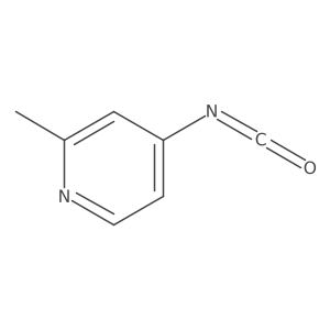 4-Isocyanato-2-methylpyridine Structure