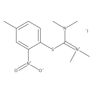 Tetramethylthiouronium iodide,S-(2-nitro-4-methy Structure
