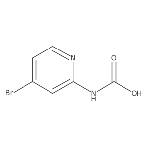 (4-Bromopyridin-2-yl)carbamic acid Structure