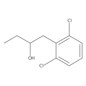 1-(2,6-Dichlorophenyl)-2-butanol Structure