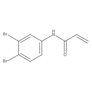N-(3,4-Dibromophenyl)-2-propenamide Structure