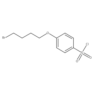 4-(4-Bromobutoxy)benzenesulfonyl chloride Structure