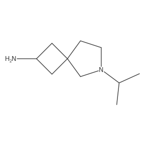 6-Isopropyl-6-azaspiro[3.4]octan-2-amine结构式