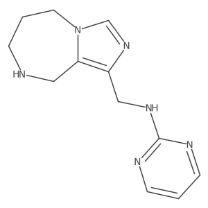 N-((6,7,8,9-Tetrahydro-5H-Imidazo[1,5-A][1,4]Diazepin-1-Yl)Methyl)Pyrimidin-2-Amine Structure
