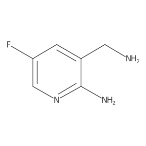3-(Aminomethyl)-5-fluoropyridin-2-amine Structure
