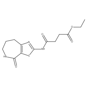 ethyl 4-oxo-4-((4-oxo-5,6,7,8-tetrahydro-4H-thiazolo[5,4-c]azepin-2-yl)amino)butanoate Structure