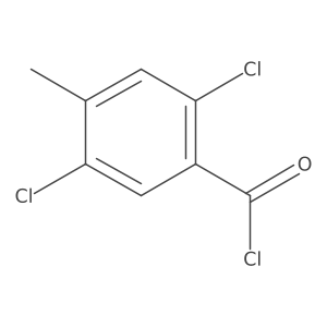2,5-Dichloro-4-methylbenzoyl chloride结构式