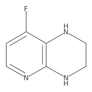 8-Fluoro-1,2,3,4-tetrahydropyrido[2,3-b]pyrazine Structure