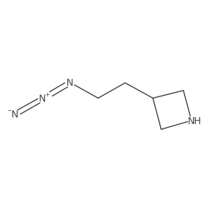 3-(2-Azidoethyl)azetidine Structure