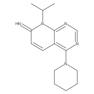 8-isopropyl-4-(piperidin-1-yl)pyrido[2,3-d]pyrimidin-7(8H)-imine Structure