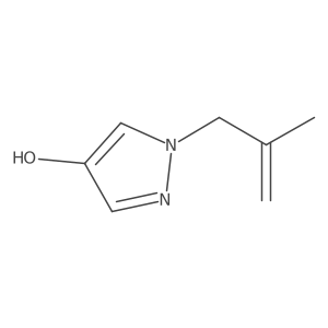 1-(2-methylprop-2-en-1-yl)-1H-pyrazol-4-ol Structure