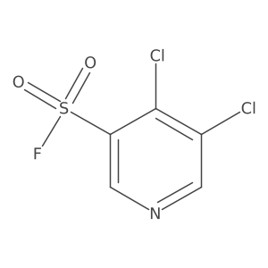 4,5-Dichloropyridine-3-sulfonyl fluoride结构式