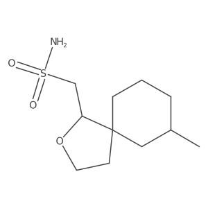 {7-Methyl-2-oxaspiro[4.5]decan-1-yl}methanesulfonamide Structure