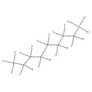 Perfluoro-octyltrichlorosilane结构式